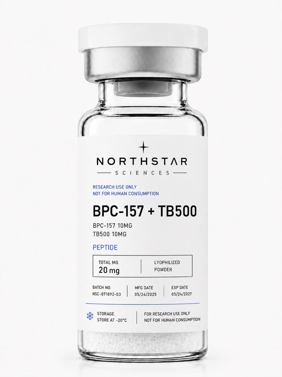 BPC-157 + TB500 | Dual Peptide Research Compound